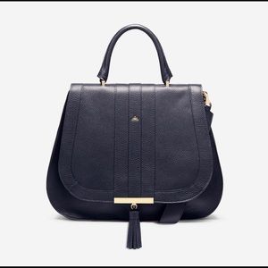 Demellier The Venice handbag in Navy